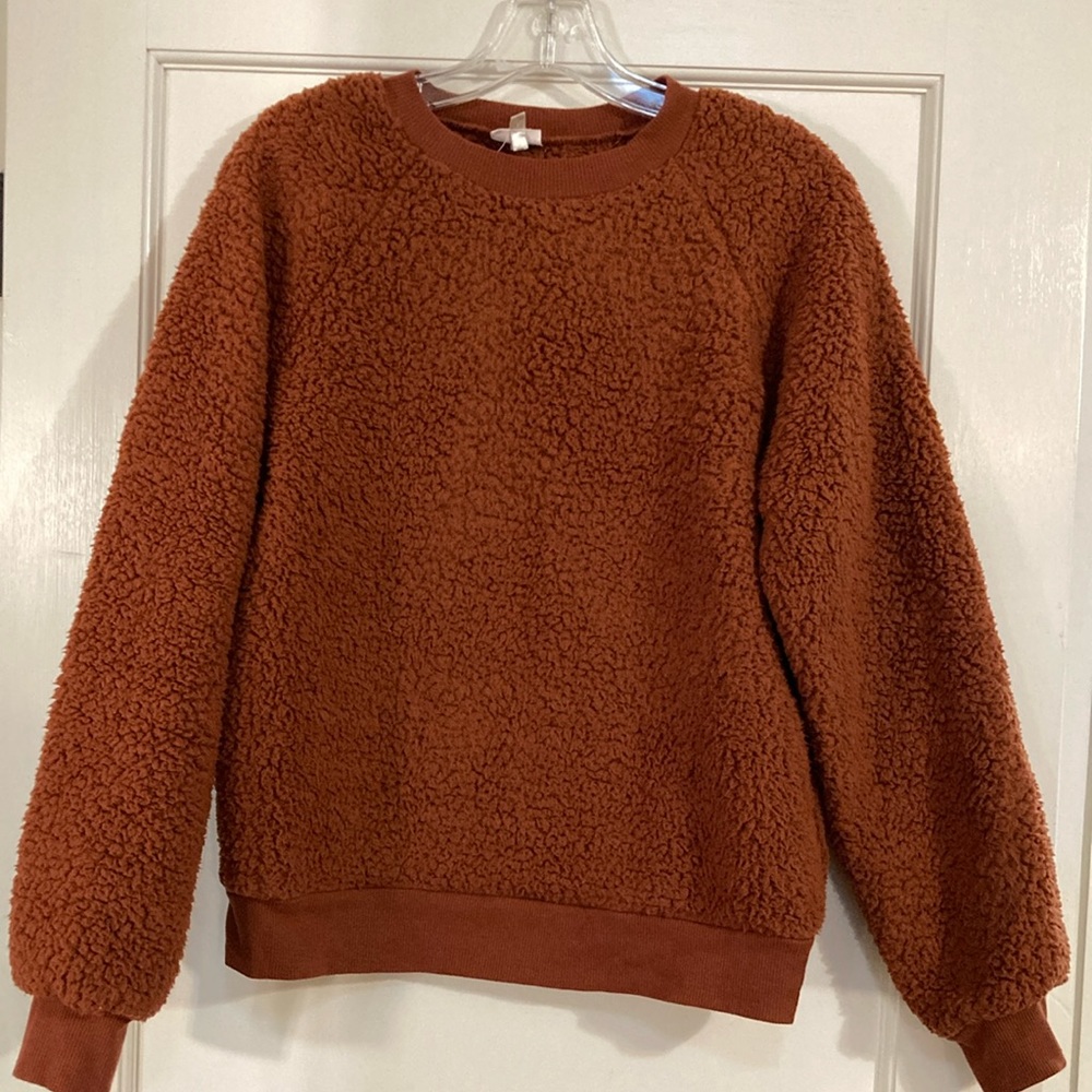 Cozy fall sweatshirt, size Medium
